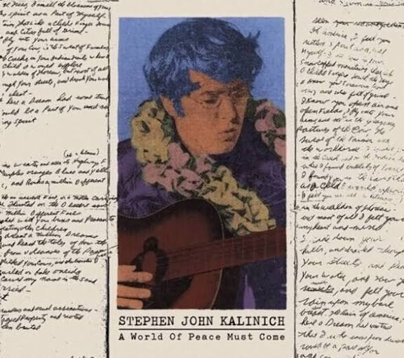 A World of Peace Must Come album cover by Stephen John Kalinich